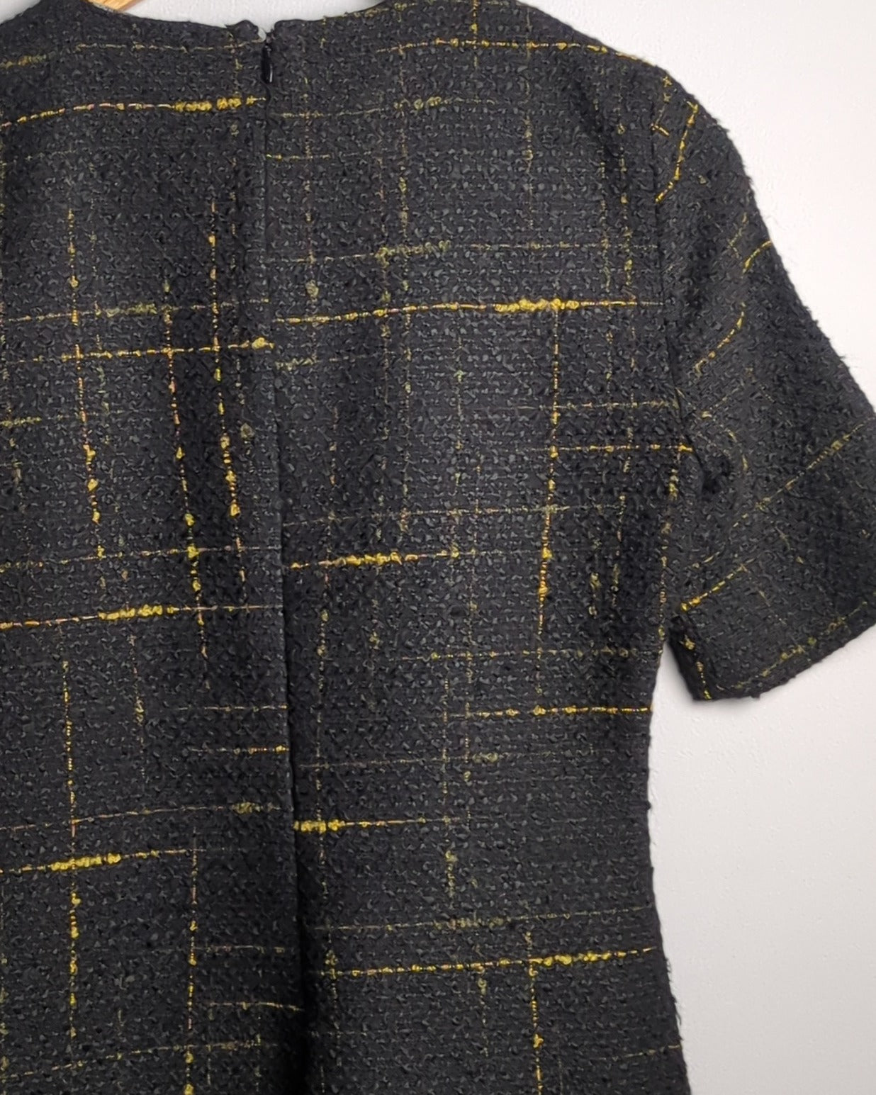 Zara Black Tweed Dress