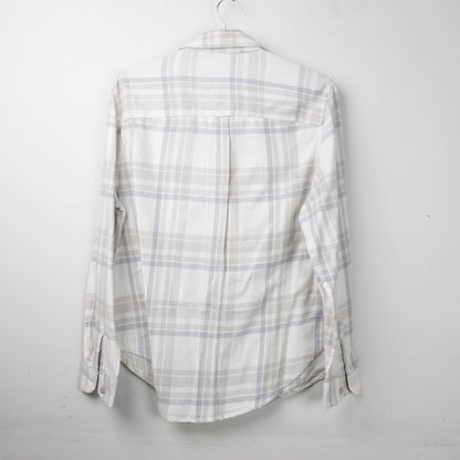 Plaid Button-Up Shirt
