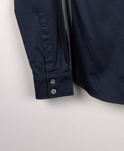 Navy Button-Down