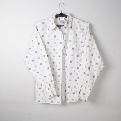Printed Button-Up Shirt