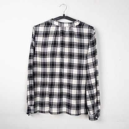 Plaid Long Sleeve Top