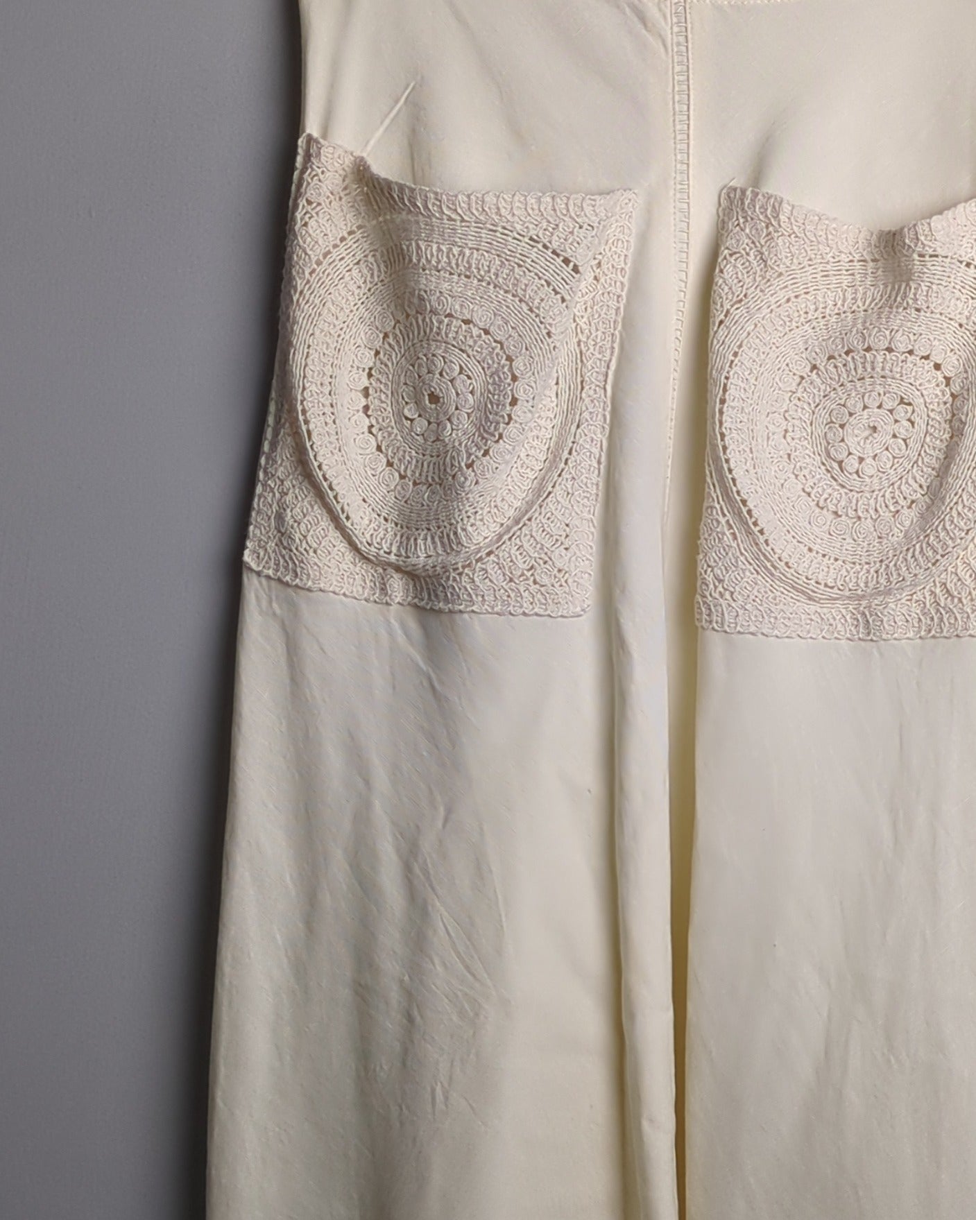 Zara Beige Wide-Leg Pants