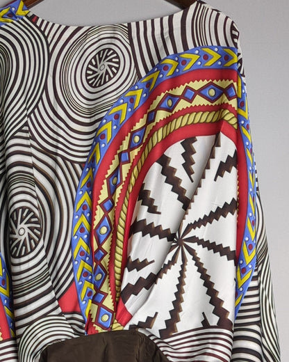 Maheka Mirpuri White Printed Blouse