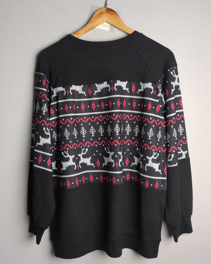 Urbanic Black Holiday Sweatshirt