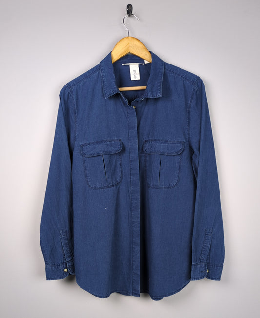 Denim Button-Down