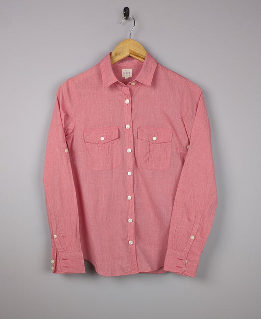 Rosy Button-down