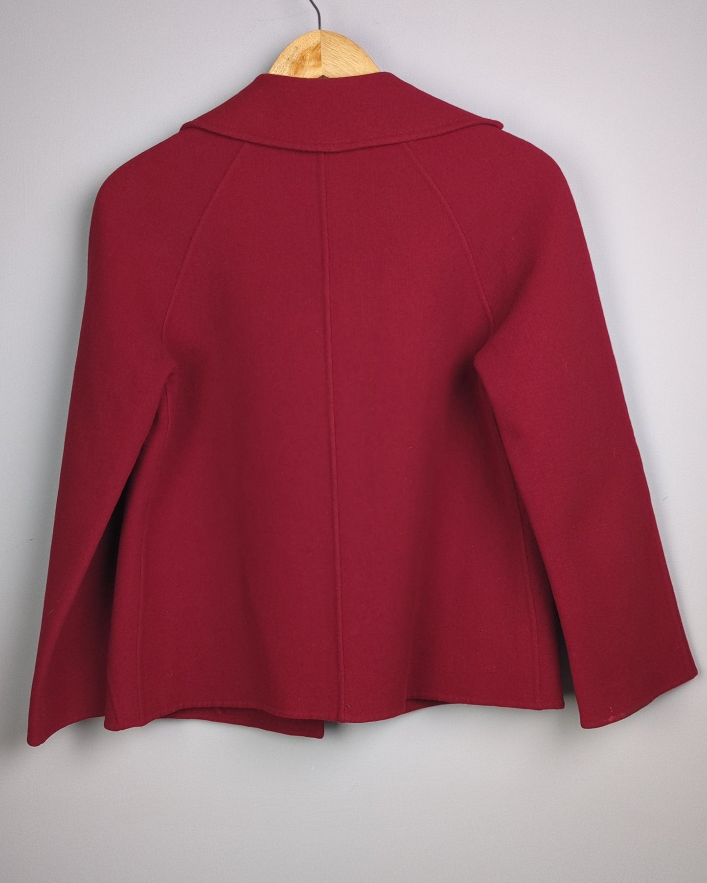 Talbots Red Wool Blazer