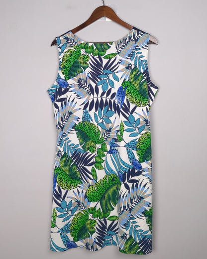 Tradition Blue Sleeveless Dress