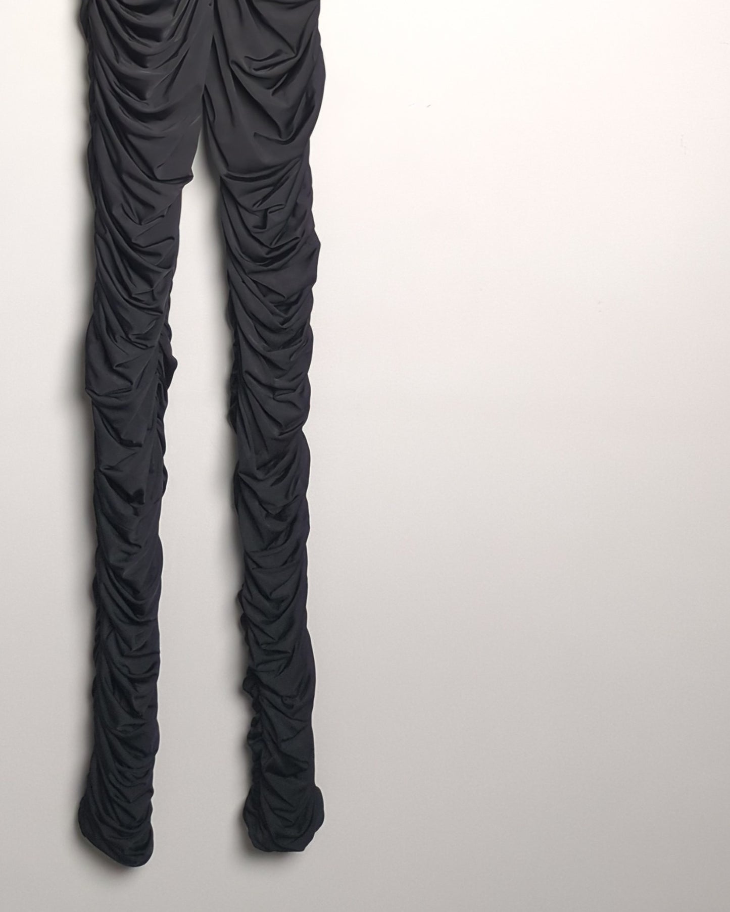 House Of CB Black Ruched Jumpsuit