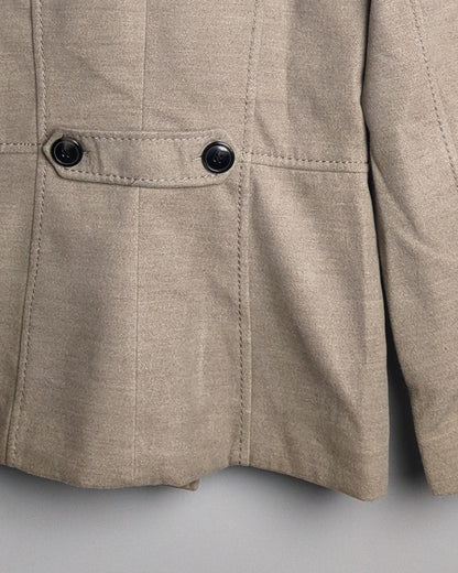 H&M Beige Peacoat Jacket