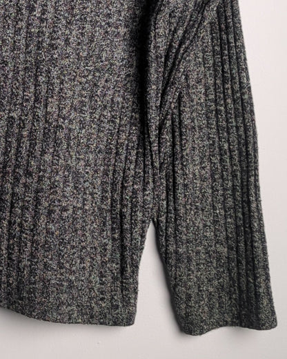 Forever 21 Gray Ribbed Sweater