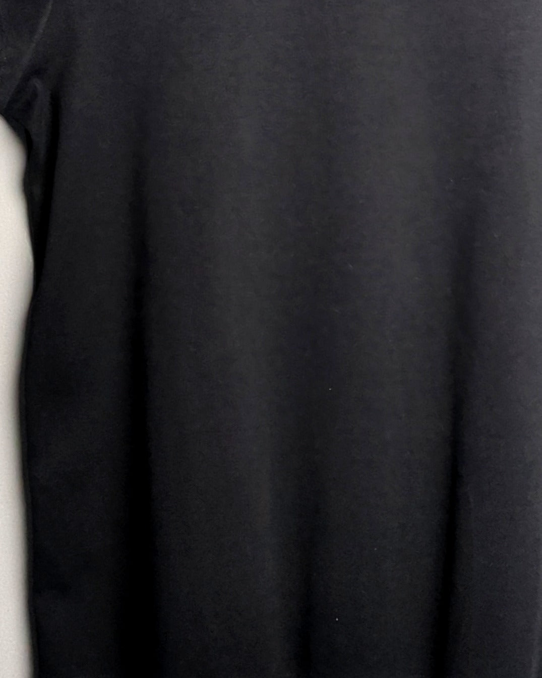 Massimo Dutti Black Crewneck T-Shirt
