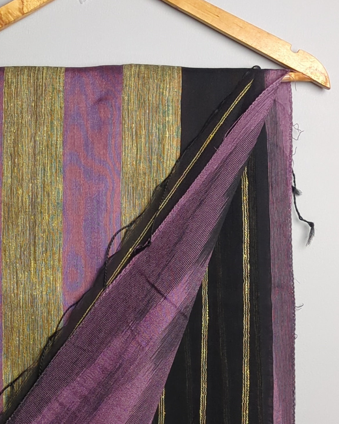Purple Woven Saaree
