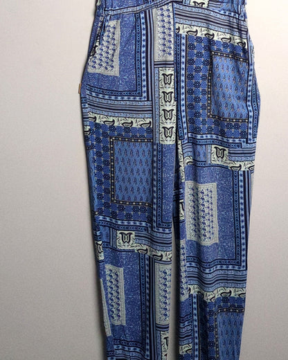 Denim Jeans & Casuals Blue Sleeveless Jumpsuit