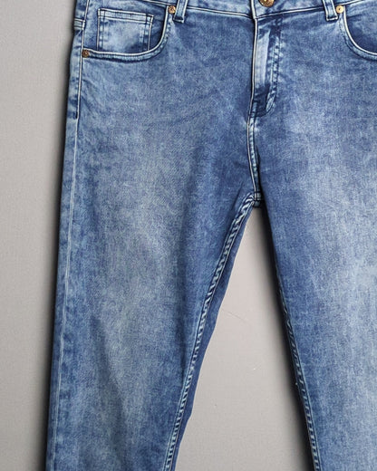 Benetton Blue Acid Wash
