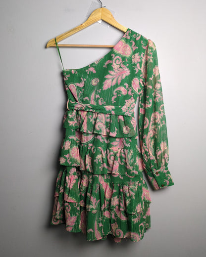 Twenty Dresses Green Paisley Dress