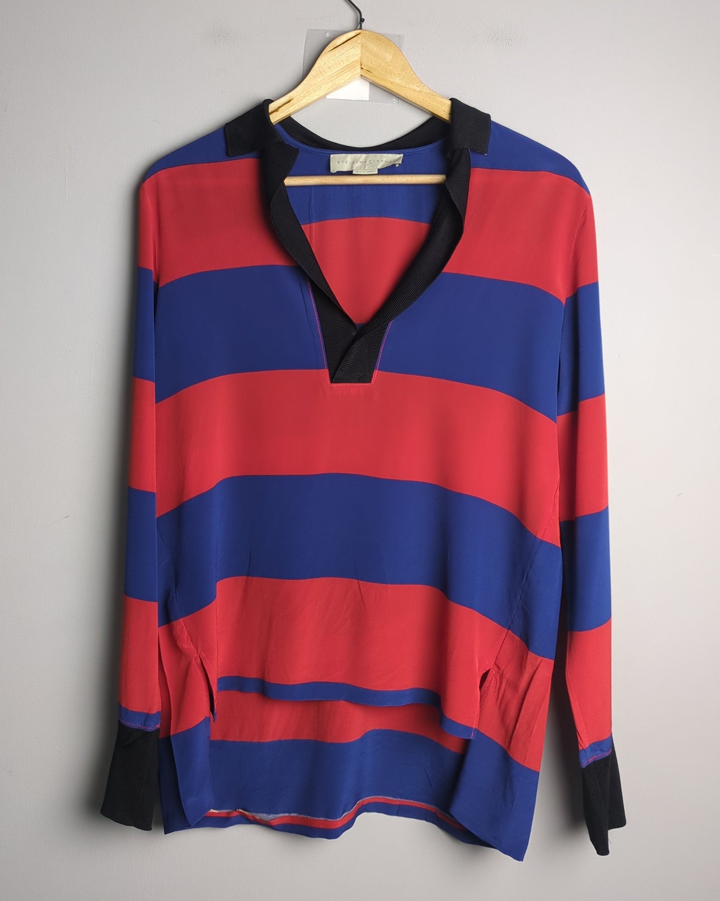 Stella Mccartney Blue Striped Pullover