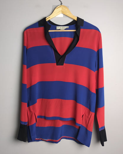 Stella Mccartney Blue Striped Pullover