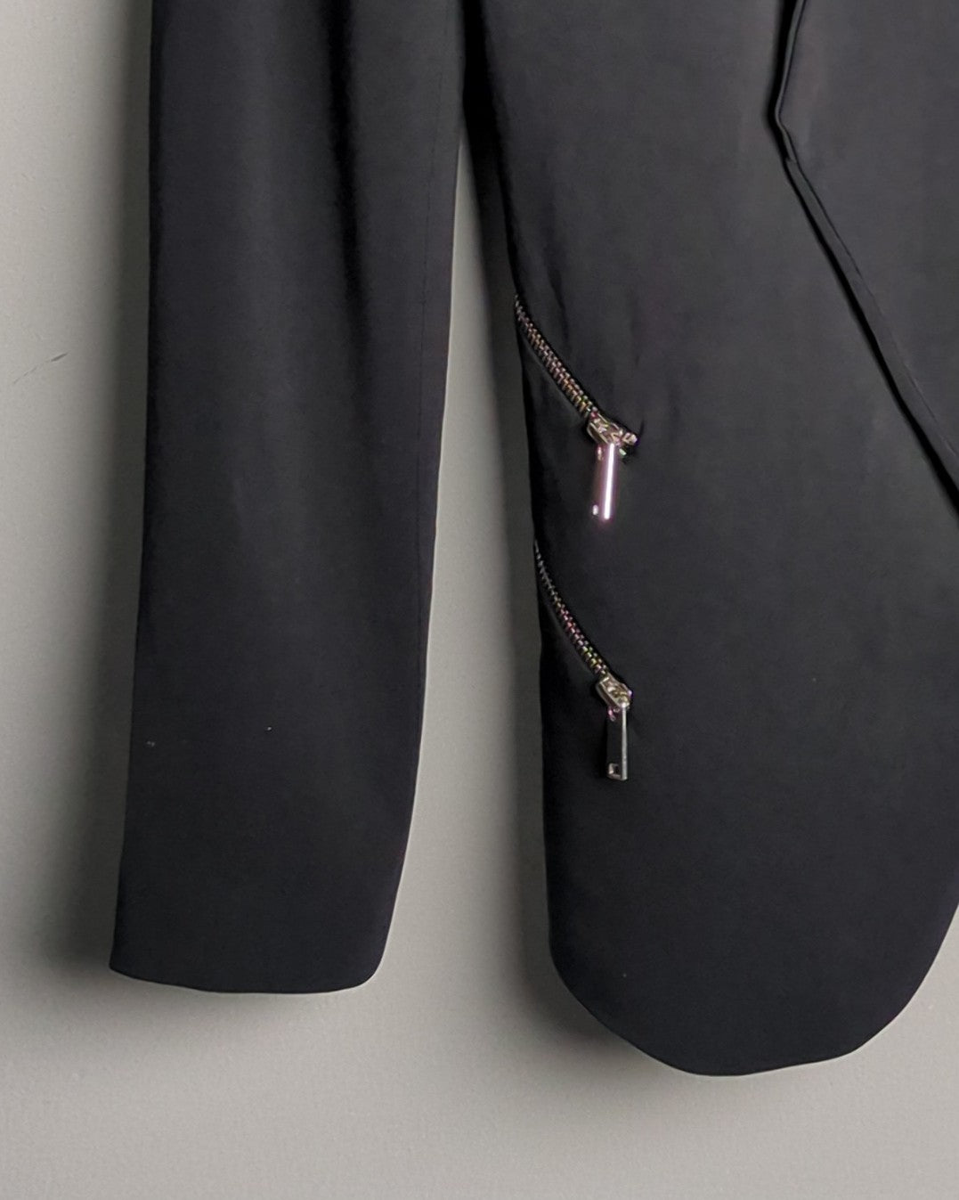 Zara Black Zipper Blazer