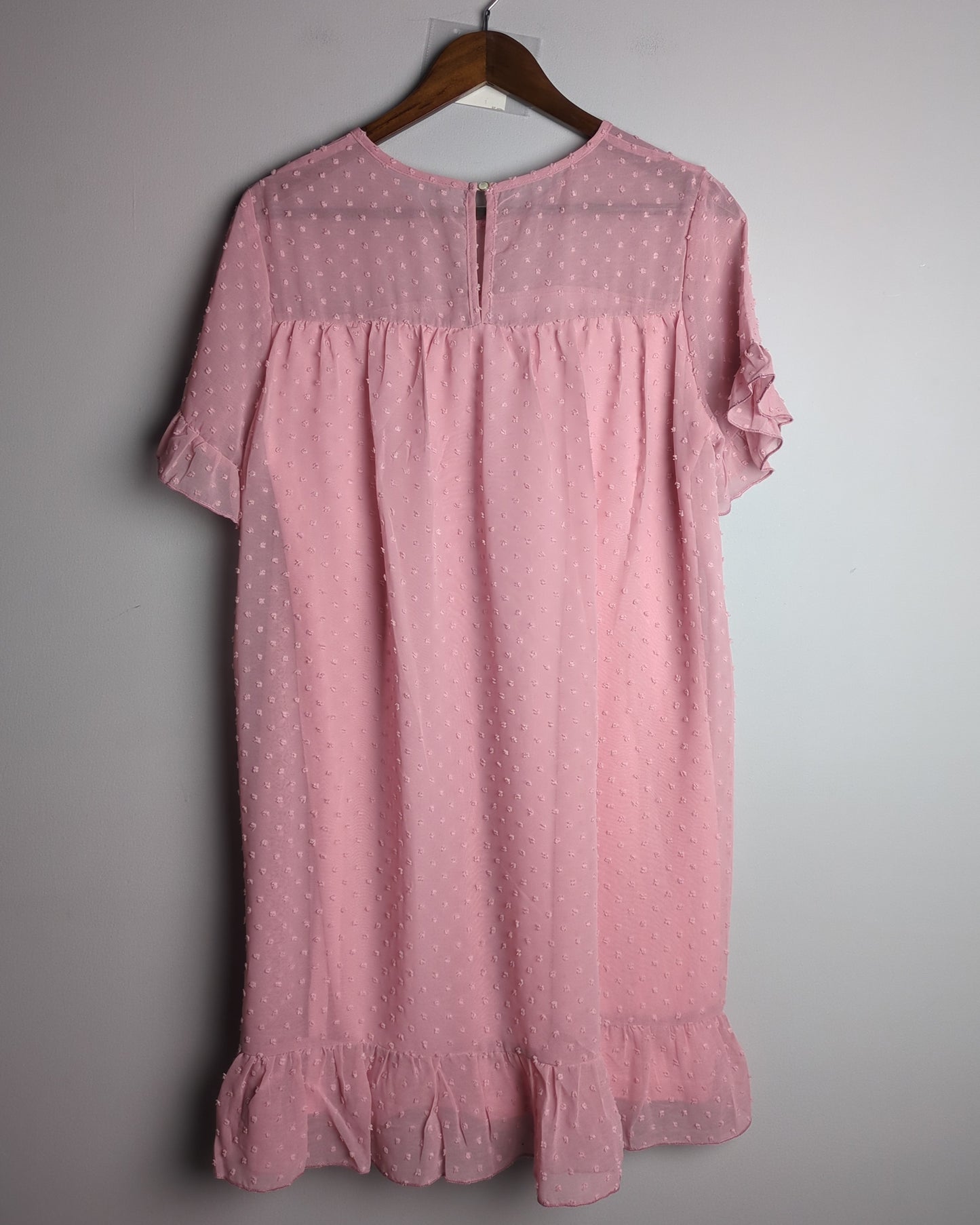 Urbanic Pink Chiffon Blouse