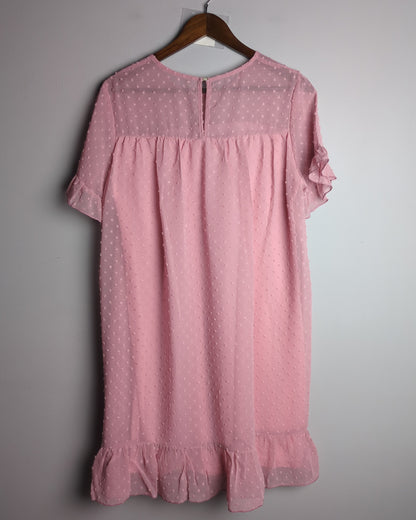 Urbanic Pink Chiffon Blouse