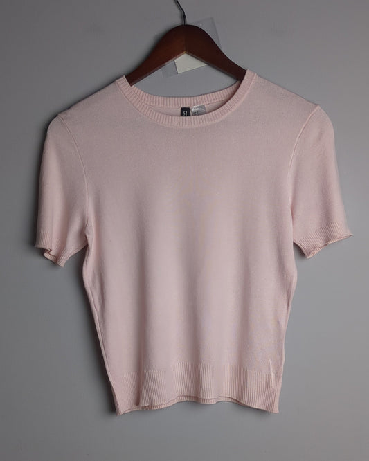 H&M Pink Knit Top