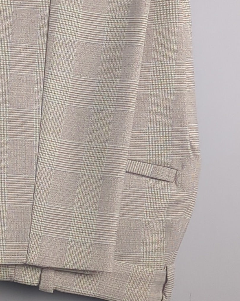 H&M Beige Tailored Trousers