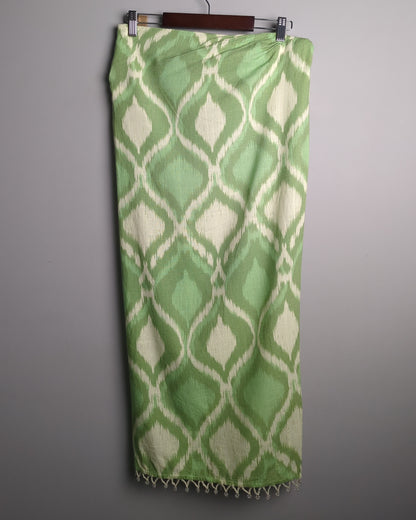 Zara Green Wrap Skirt