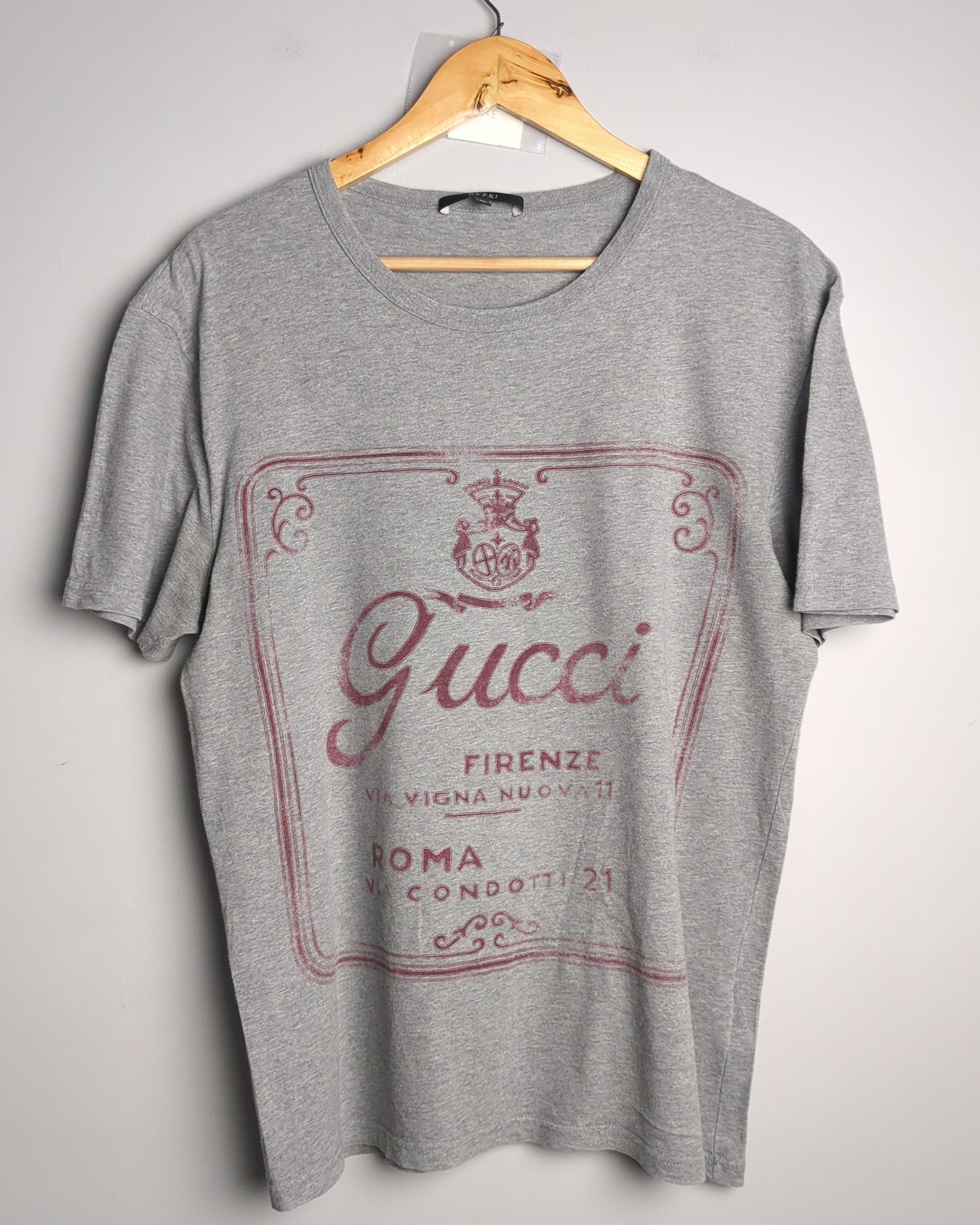 Gucci Gray Graphic T-Shirt