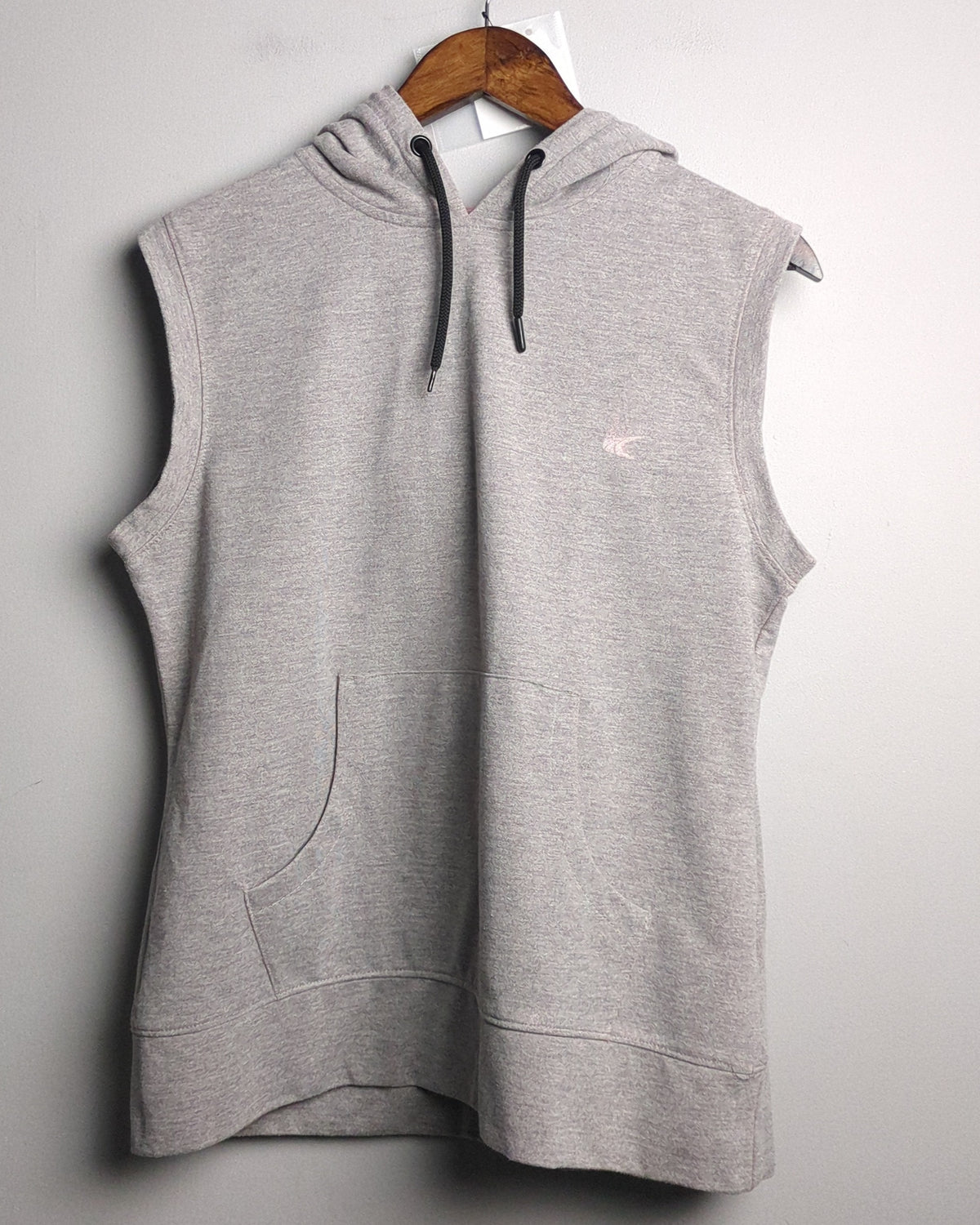 Perfomax Gray Sleeveless Hoodie