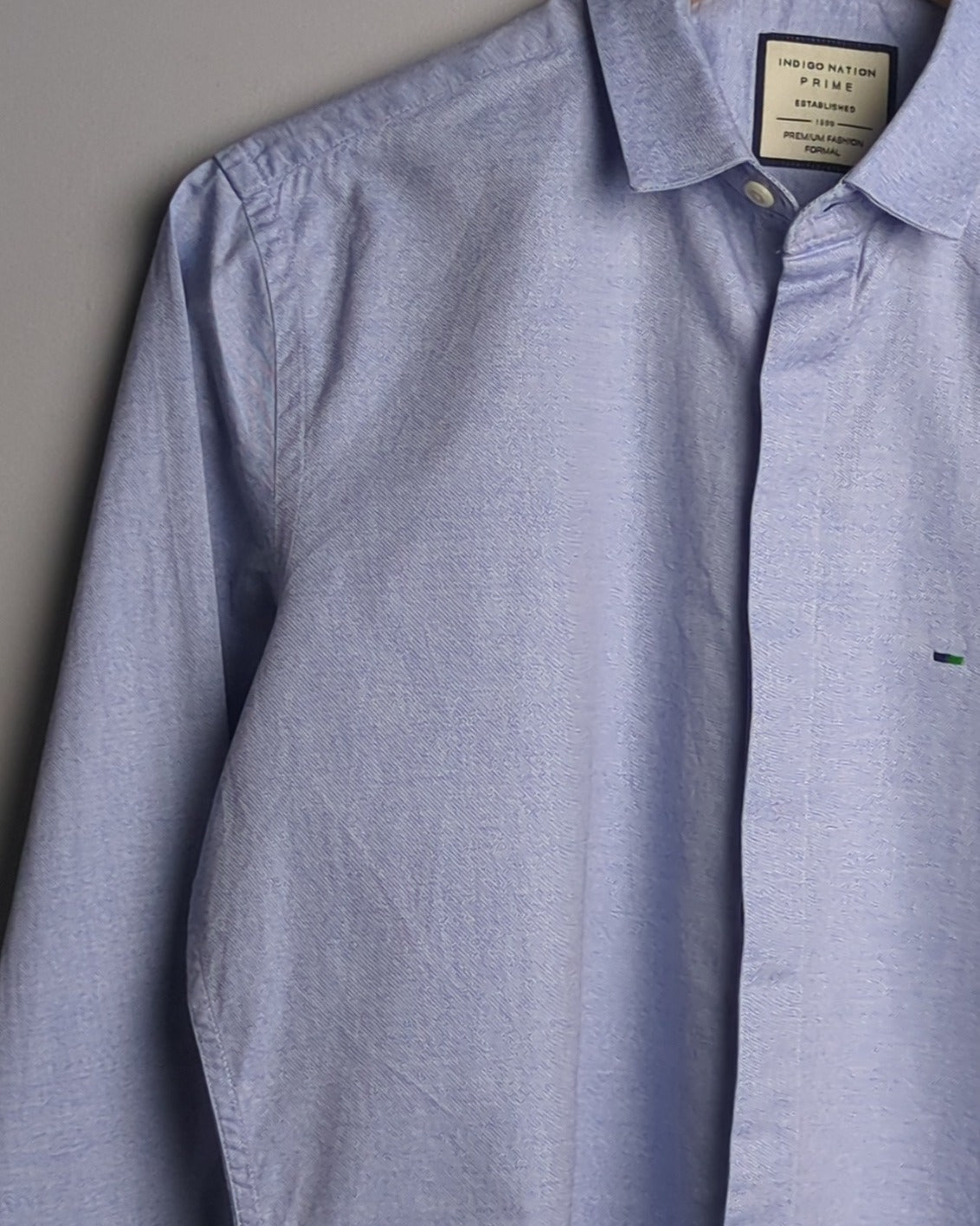 Indigo Nation Blue Formal Shirt