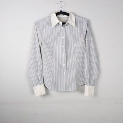 Striped Button-up Shirt