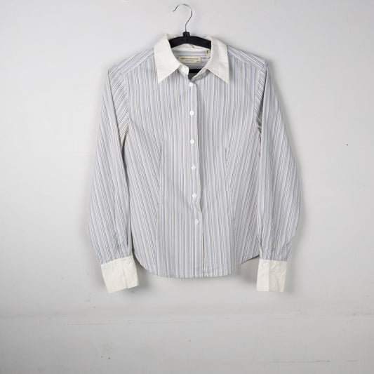 Striped Button-up Shirt