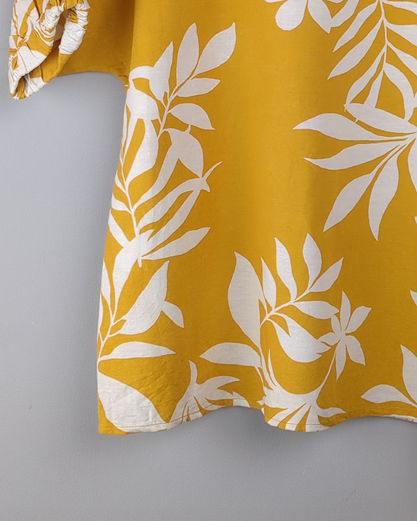 Cotton World Orange Floral Blouse