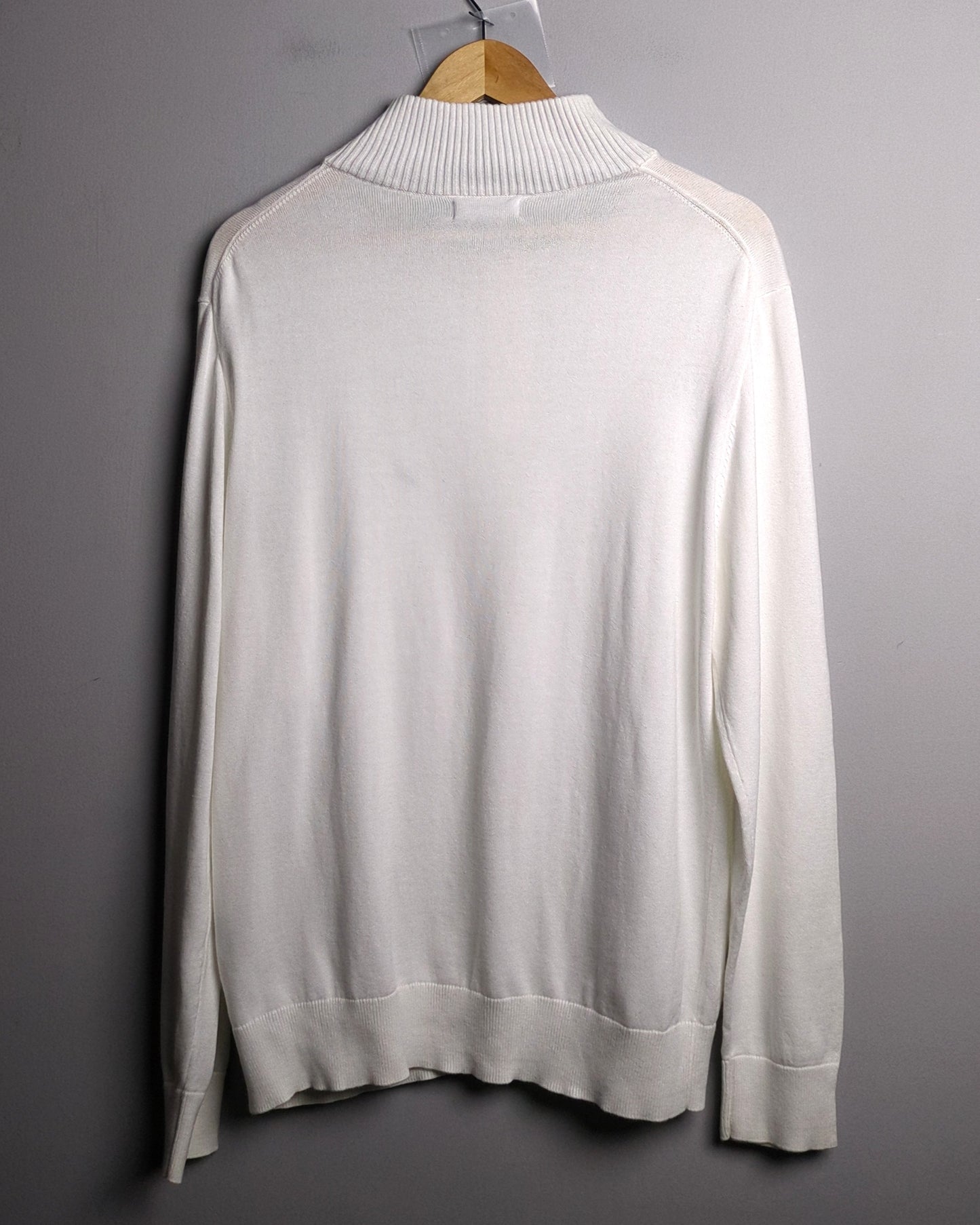 Nautica White Quarter Zip