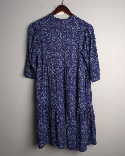 F3Meela Blue Tassel Blouse
