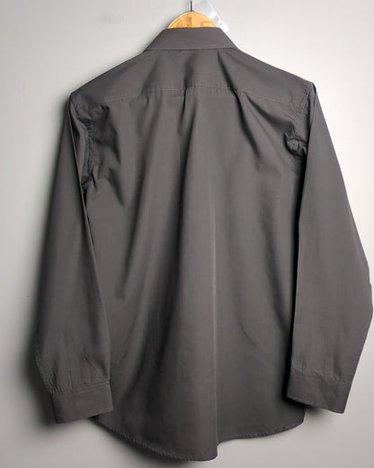 Eleganza Junior Gray Dress Shirt