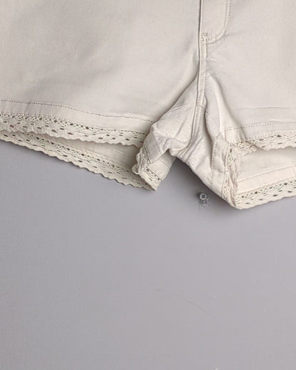 H&M Beige Denim Shorts