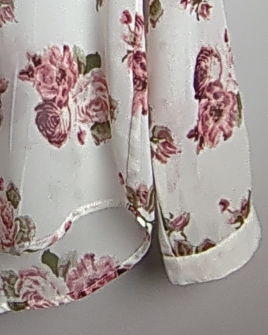 Chicoree White Floral Blouse