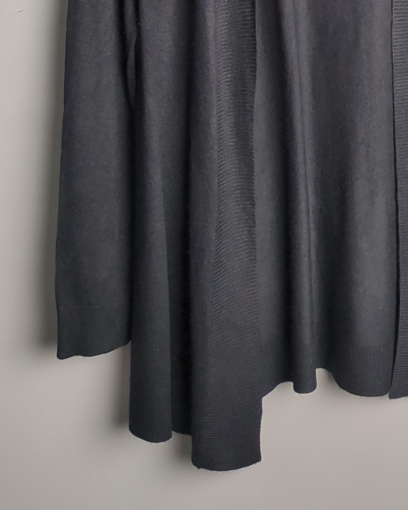 Mango Black Open Cardigan