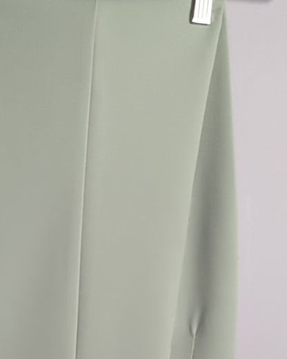 Zara Green Tailored Trousers