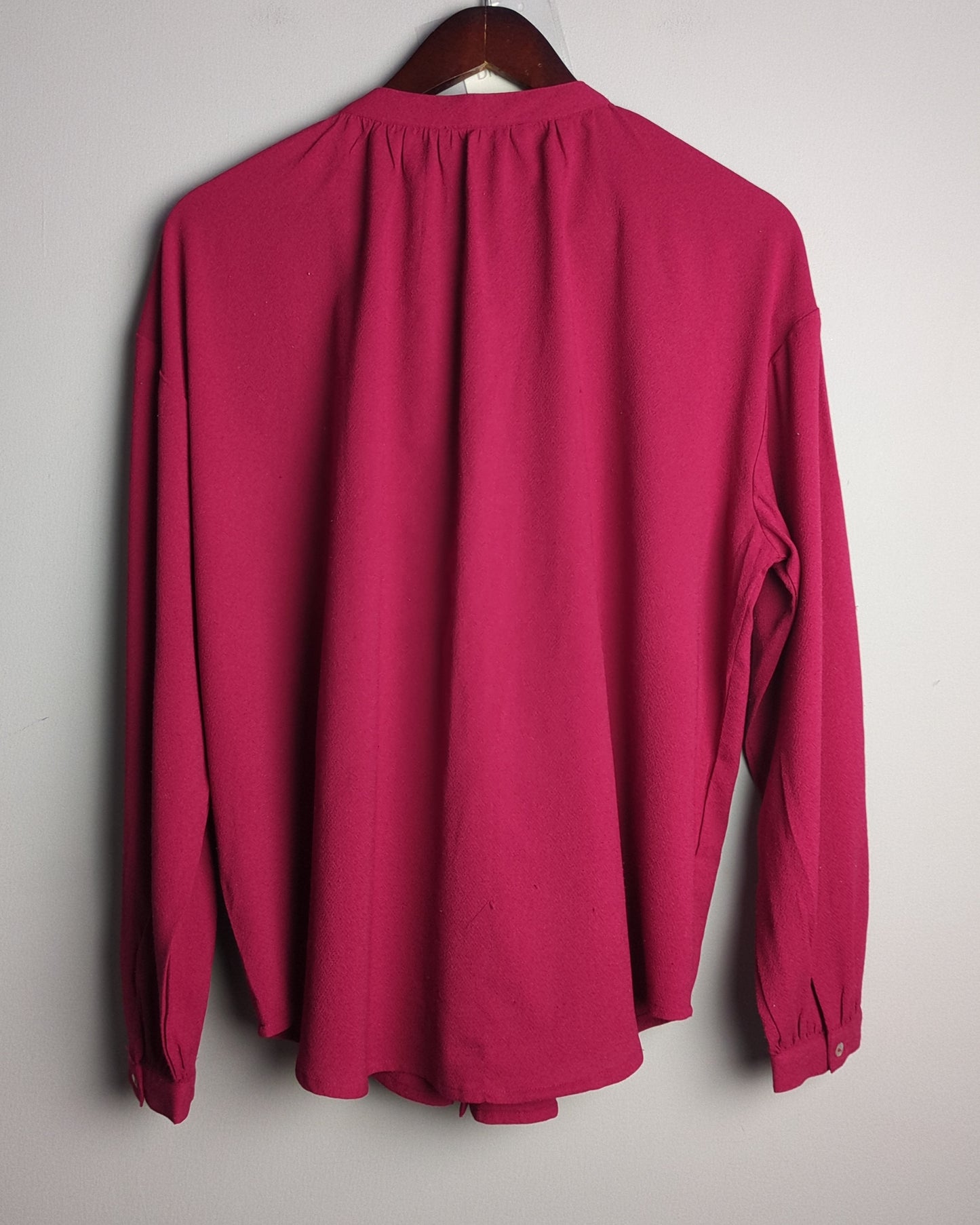 Dressberry Wine Blouse Top