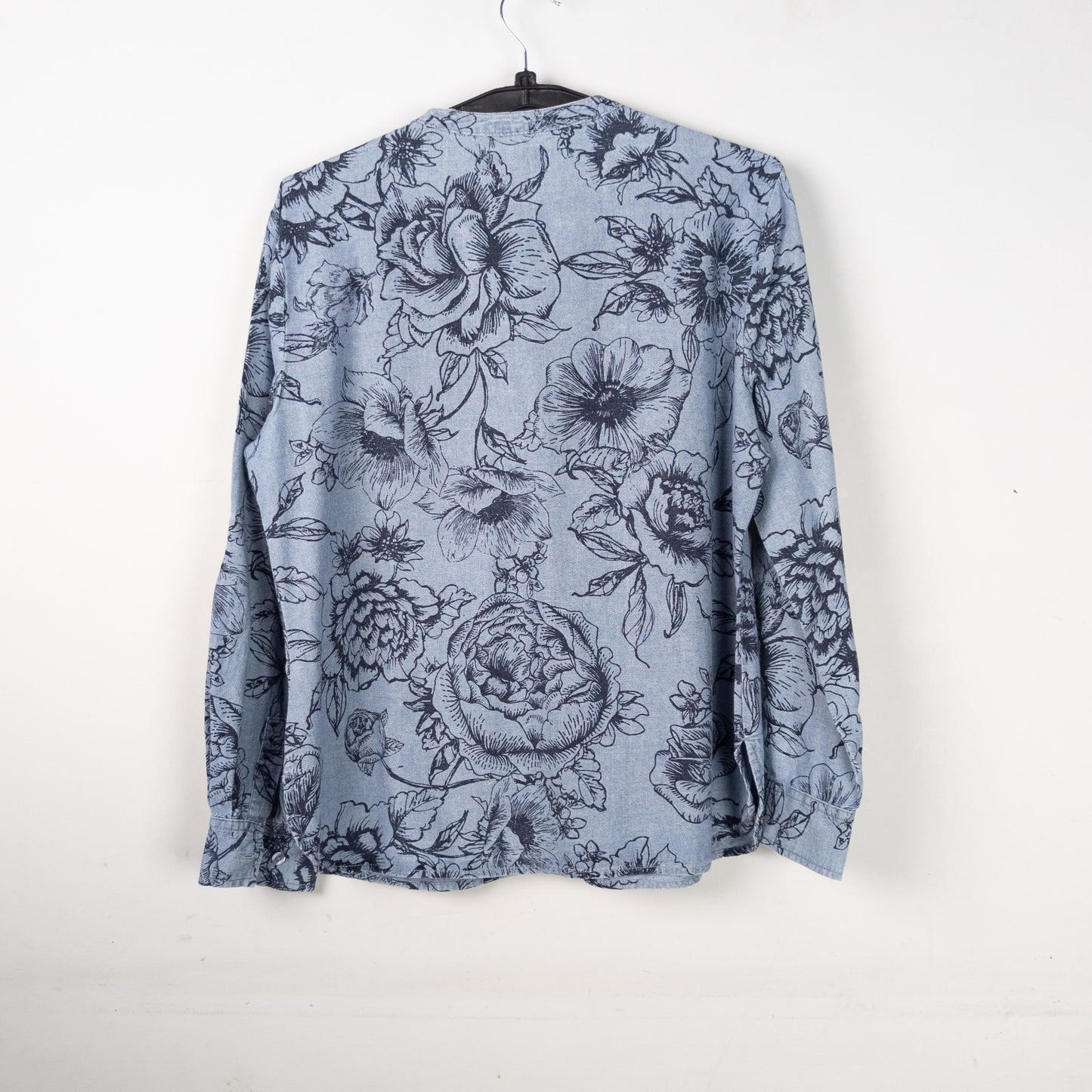 Floral Print Long Sleeve Blouse