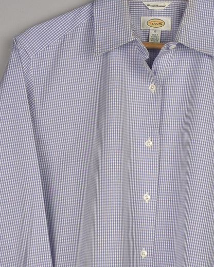 Vintage Talbots Blue Button-Down Shirt