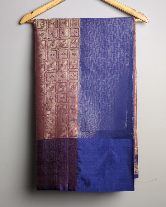 Blue Silk Saree