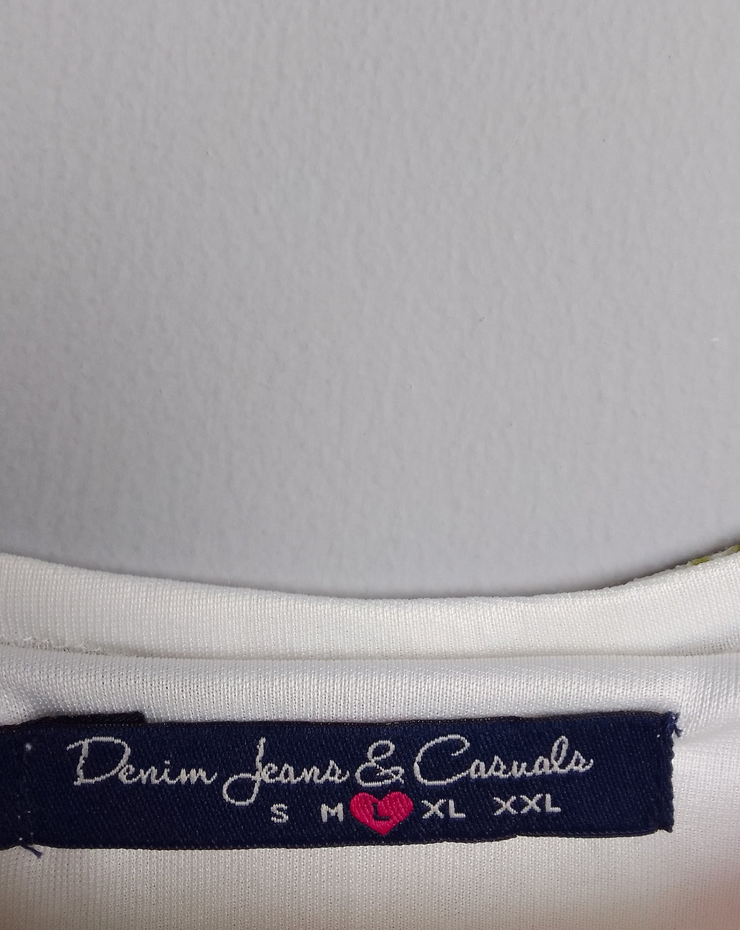Denim Jeans & Casuals White Floral Dress