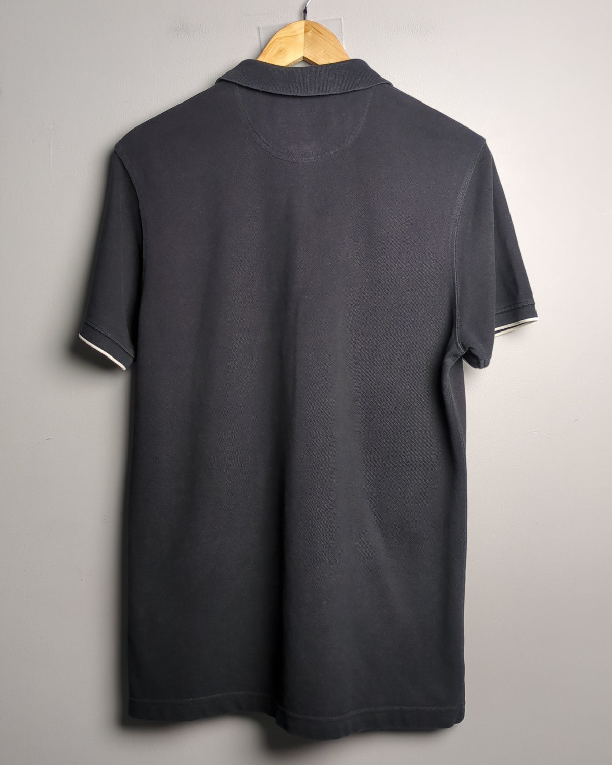 Cotton World Black Polo Shirt