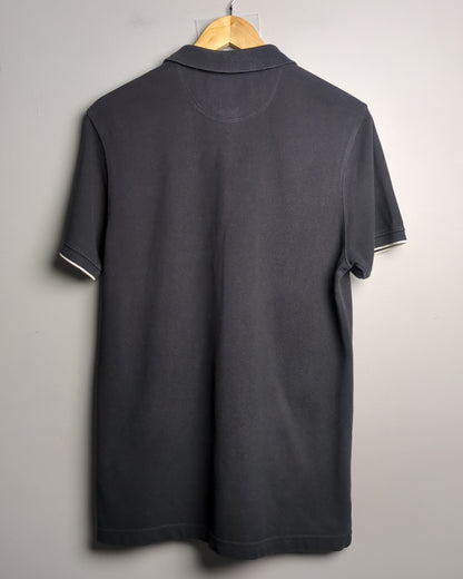 Cotton World Black Polo Shirt