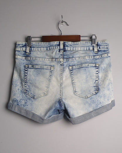 Forever 21 Blue Denim Shorts