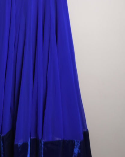 Ananiah Blue Anarkali Dress